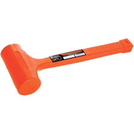 DENDESIGNS 48 Oz. Hi-Viz Dead Blow Hammer with 18.1 in. Handle DE68315